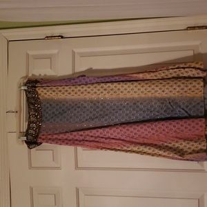 Vintage Boho  maxi skirt